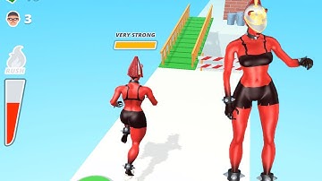 Muscle Rush All Levels Gameplay iOS, Android Levels 139