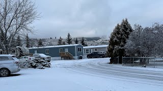 A Snowy Day In Merritt BC