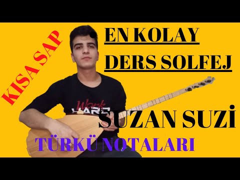 EN KOLAY SAZ DERSİ [ SUZAN SUZİ ] KISA SAP SOLFEJ