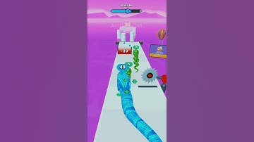 Snake 🐍 Run Race 3d Level 10 Gameplay #shorts #short #trending #gaming