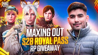 S28 Royal Pass Maxing | 🔥 PUBG MOBILE 🔥