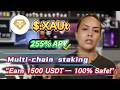 Earn Daily Profits! XAUt Staking for 254.54% Yield, No-Risk Tips