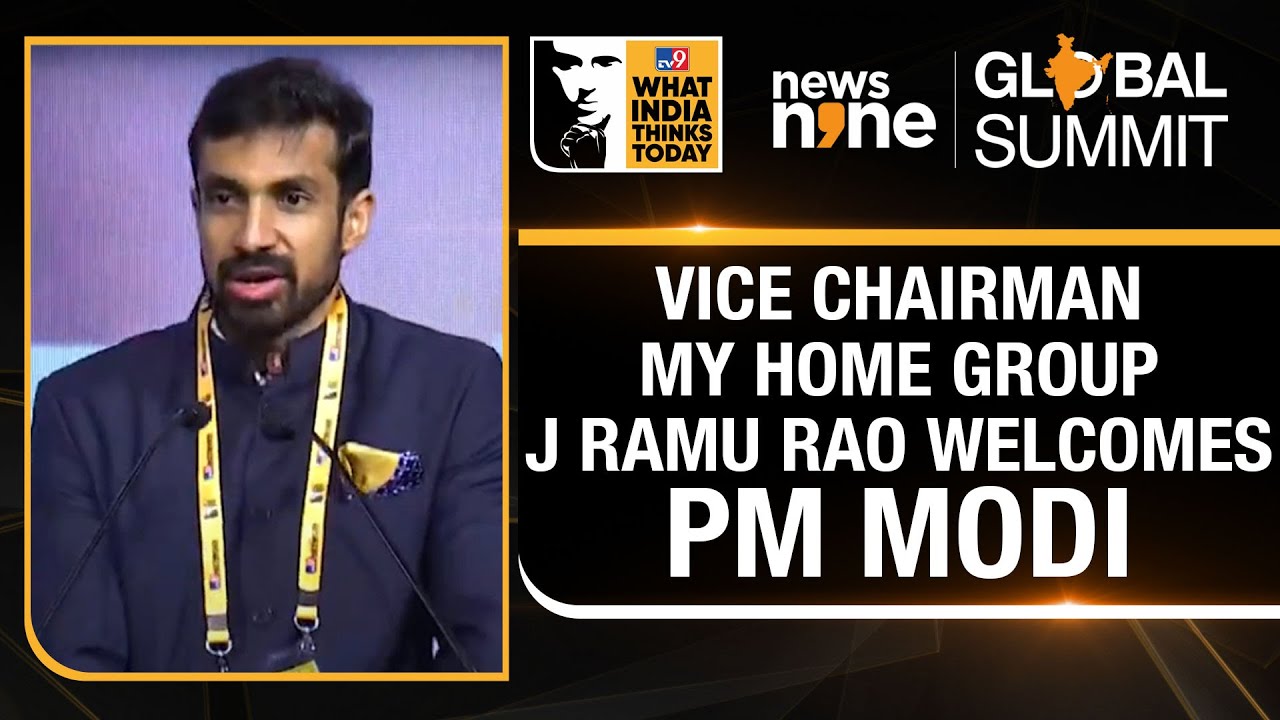 Vice Chairman of My Home Group Jupally Ramu Rao Welcomes PM Modi - YouTube