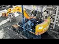 Excavator Rebuild:  valve block removal - Hitachi EX120-2