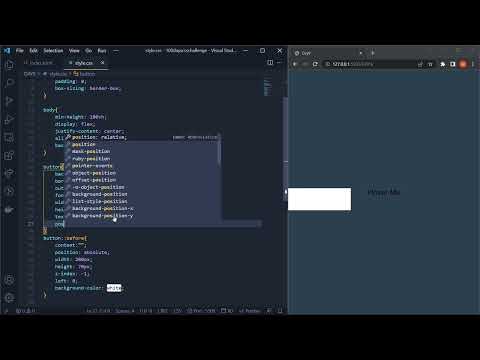 100 Days CSS Challenge Day #9 | Button Animation using HTML CSS | Code With Marish😎