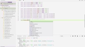 Tree Data Structure In JavaScript