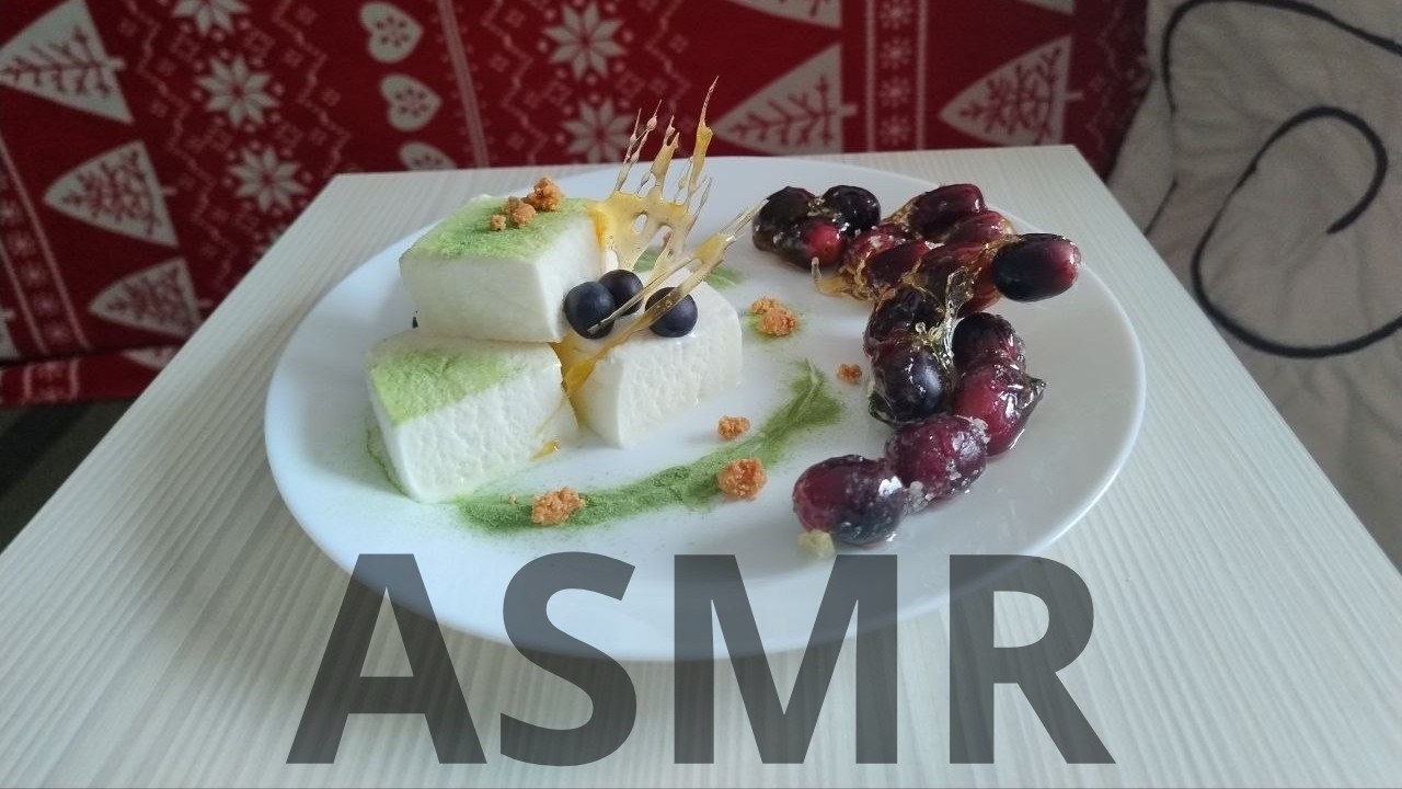 My 1st ASMR | Icecream with tanghulu