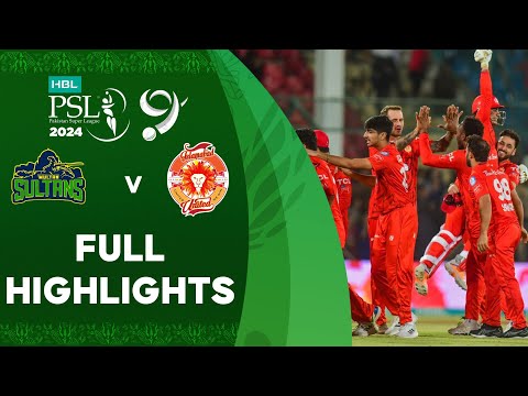 Full Highlights | Multan Sultans vs Islamabad United | Match 34 | Final | HBL PSL 9 | M1Z2U