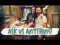 LIVE Q&amp;A with Anna &amp; Luca | Living Together on the Road, Channel Changes, and More!