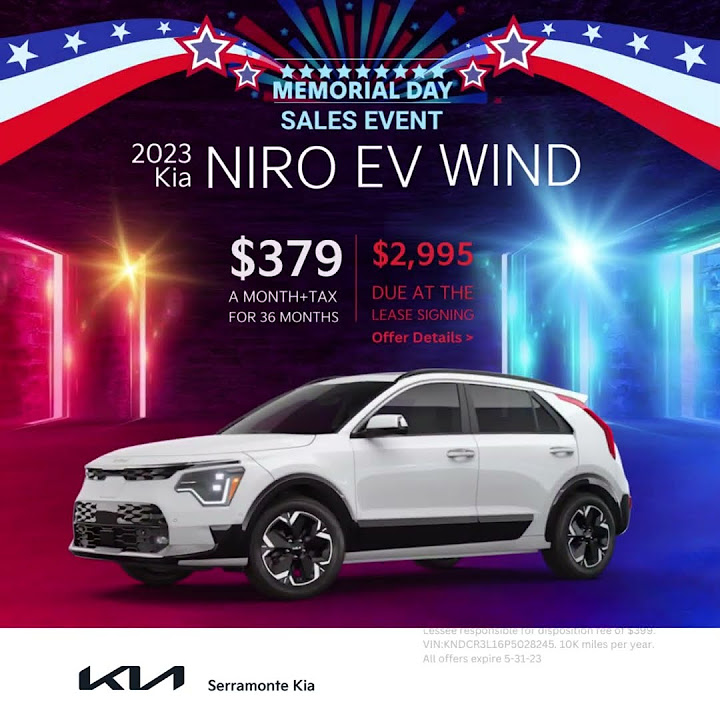 KIA Memorial Day Sales Event YouTube