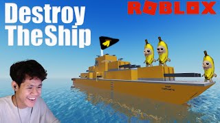 KENE KEJAR DENGAN VIEWERS 😭! || DESTROY THE SHIP ROBLOX