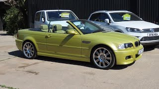2003 BMW M3 3.2 Convertible (E46) - Start up and full vehicle tour