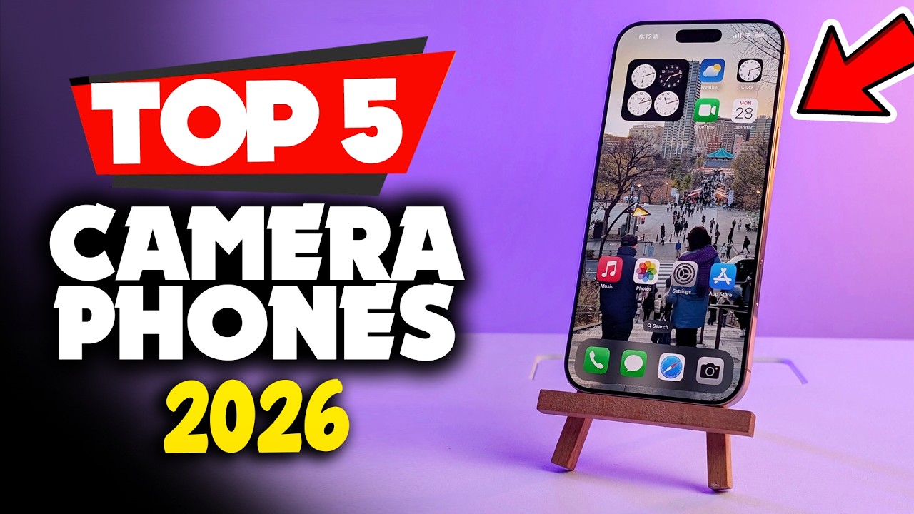 Top 5 Best Camera Phones in 2026 📸 | Don’t Buy Before Watching This ...