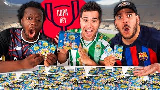 ESTA CAJA de MEGACRACKS DECIDE el CAMPEÓN de la COPA DEL REY 22/23 con Robert PG y Koko DC