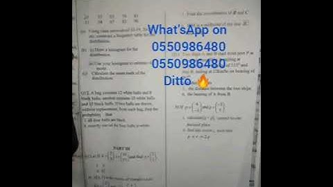 NABPTEX 2022 MATHEMATICS QUESTION ARE AVAILABLE NOW