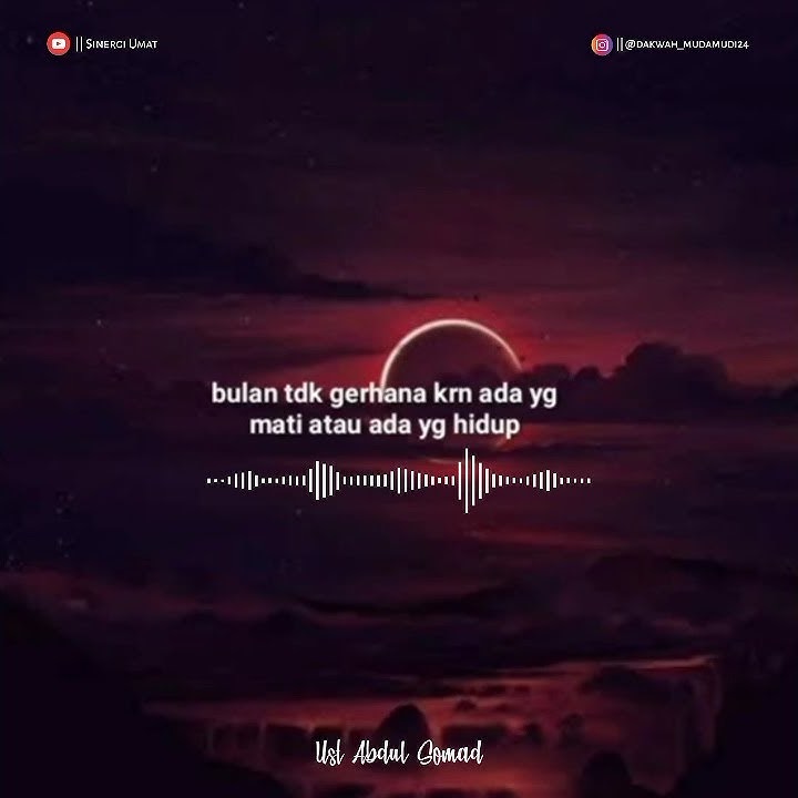 Melihat Gerhana Bulan - Ust. Abdul Somad || Story WA Islami