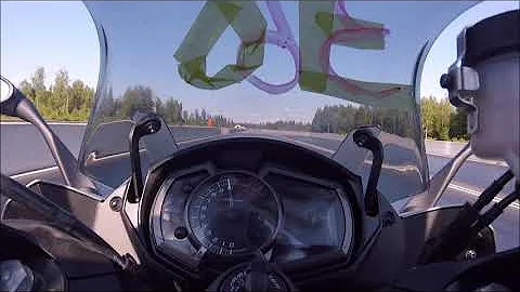 2018 Kawasaki Z1000SX / Ninja 1000 Drag Race. 10.9 seconds on the 1/4 mile