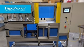 Pick & Place System Utilises Hepco Linear Actuators | HepcoMotion Case Study