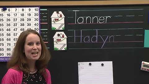 ABEKA Grade 1 - Lesson 16 - Manuscript Writing