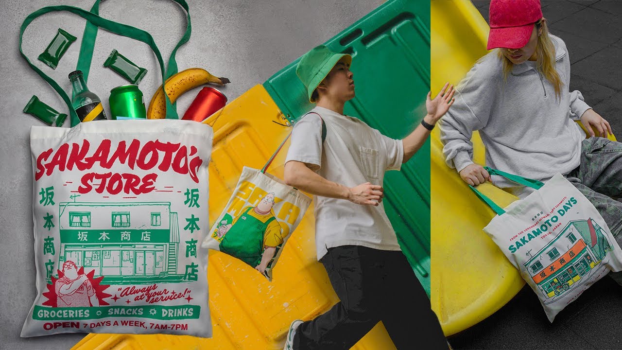 Five Ex-Hitman Worthy Tote Bags | Sakamoto Days | Cinereplicas