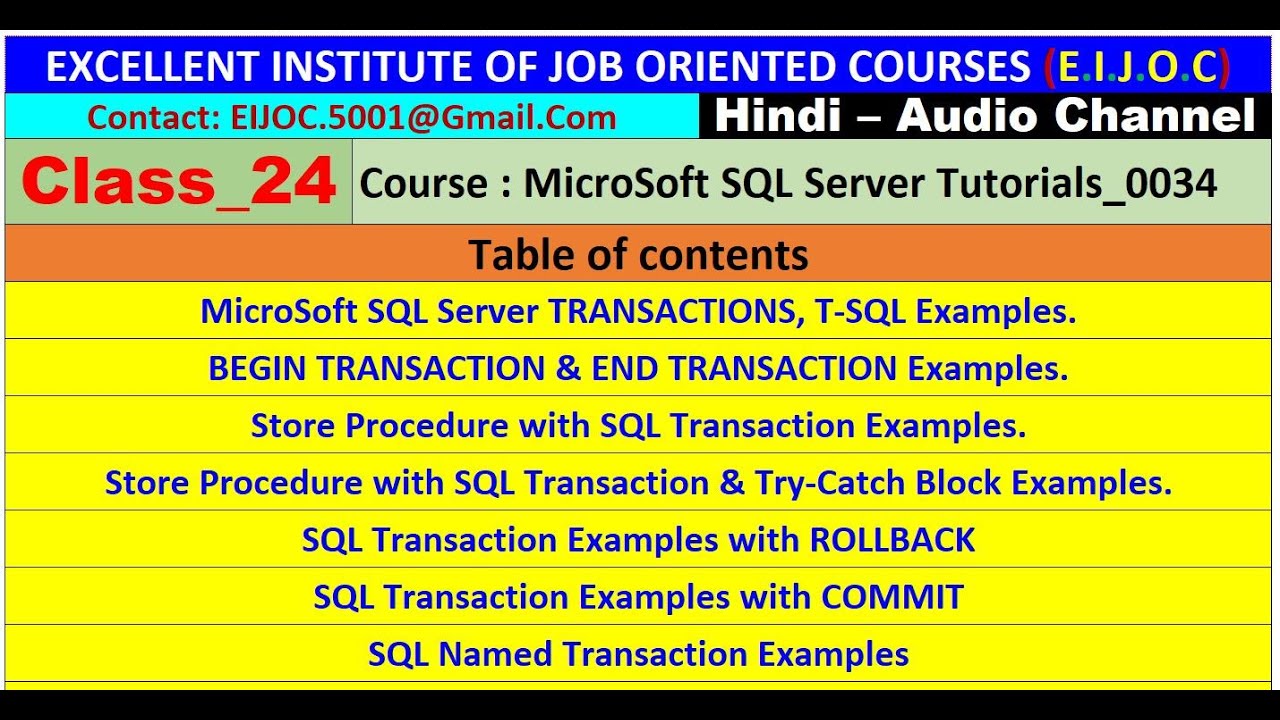 24_25.0510_MicroSoft SQL Server Tutorials_0034_SQL Server Transactions ...