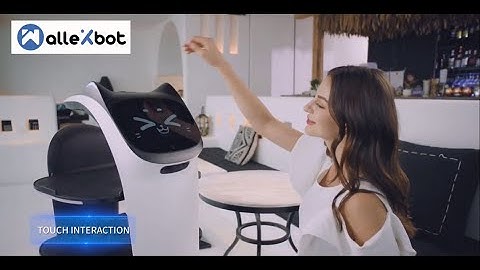 Wallexbot - new video of Saudi kitten shaped smart delivery robot - Bellabot
