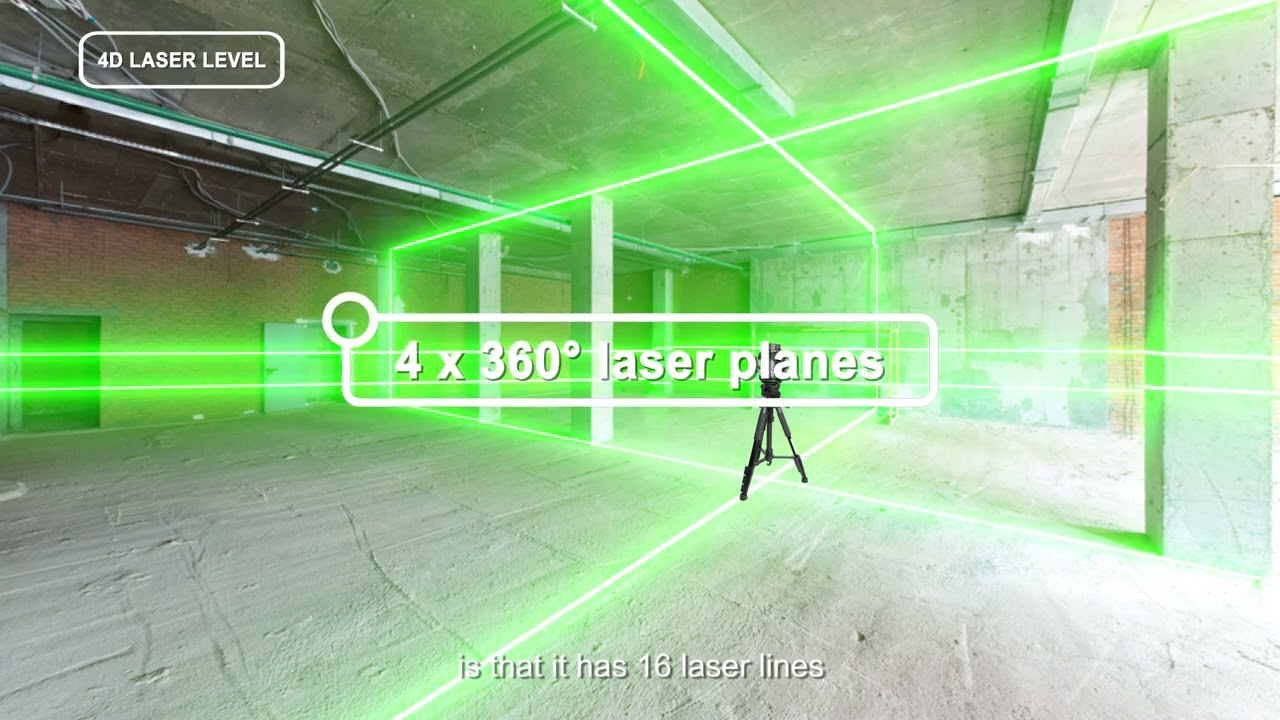 What is a 4D /16 line laser level? Huepar Professional Laser Level  Manufacturer 