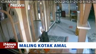Pura-Pura Sholat Maling Kotak Amal Tertangkap Basah