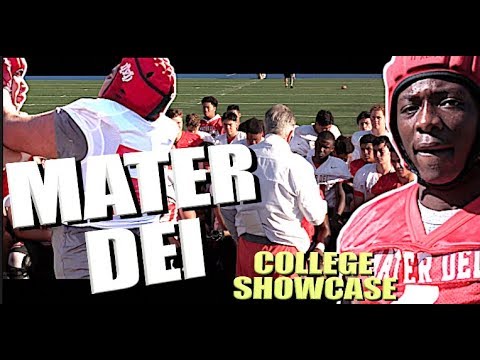 🔥🔥 Mater Dei High (CA)  College Showcase 2018