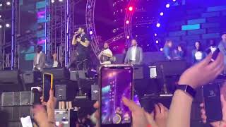 اغنيه عشأنجي في حفل افتتاح البوم تامر حسني ٢٢يوليو ٢٠٢٢في العلمين ارينا