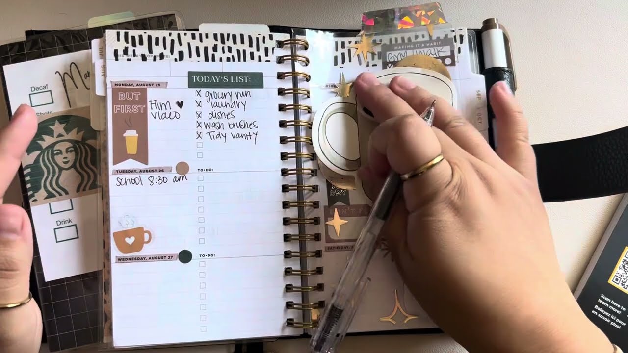 Daily planning ✨|| Day Designer || ☕️