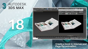 3dsmax Tutorial 18-Page flip animation | Beginners Tutorial | Full Course in English