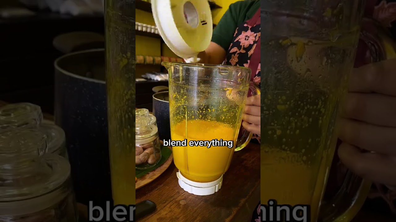 Traditional Indonesian drink Jamu