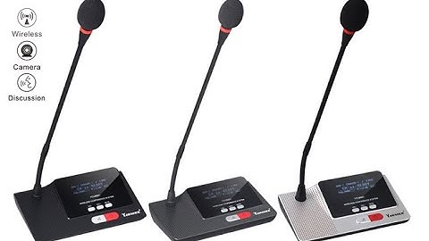 YCU892 wireless conference system video tracking