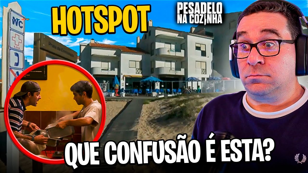 RIC REAGE PESADELO NA COZINHA PORTUGAL 🇵🇹  | HOTSPOT | EP 7 - PT 1 | VAMOS ATÉ PENICHE