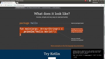 kotlin tutorial from zero to hero part1  installation and Hello World