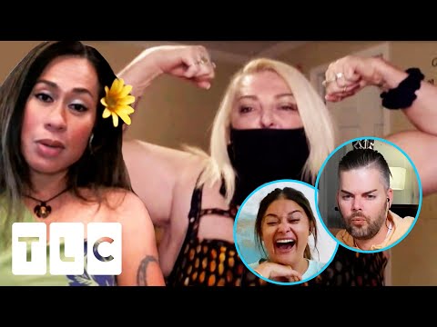 Couples React To Angela Wanting To Fight Asuelu's Sister! | 90 Day Fiancé: Pillow Talk