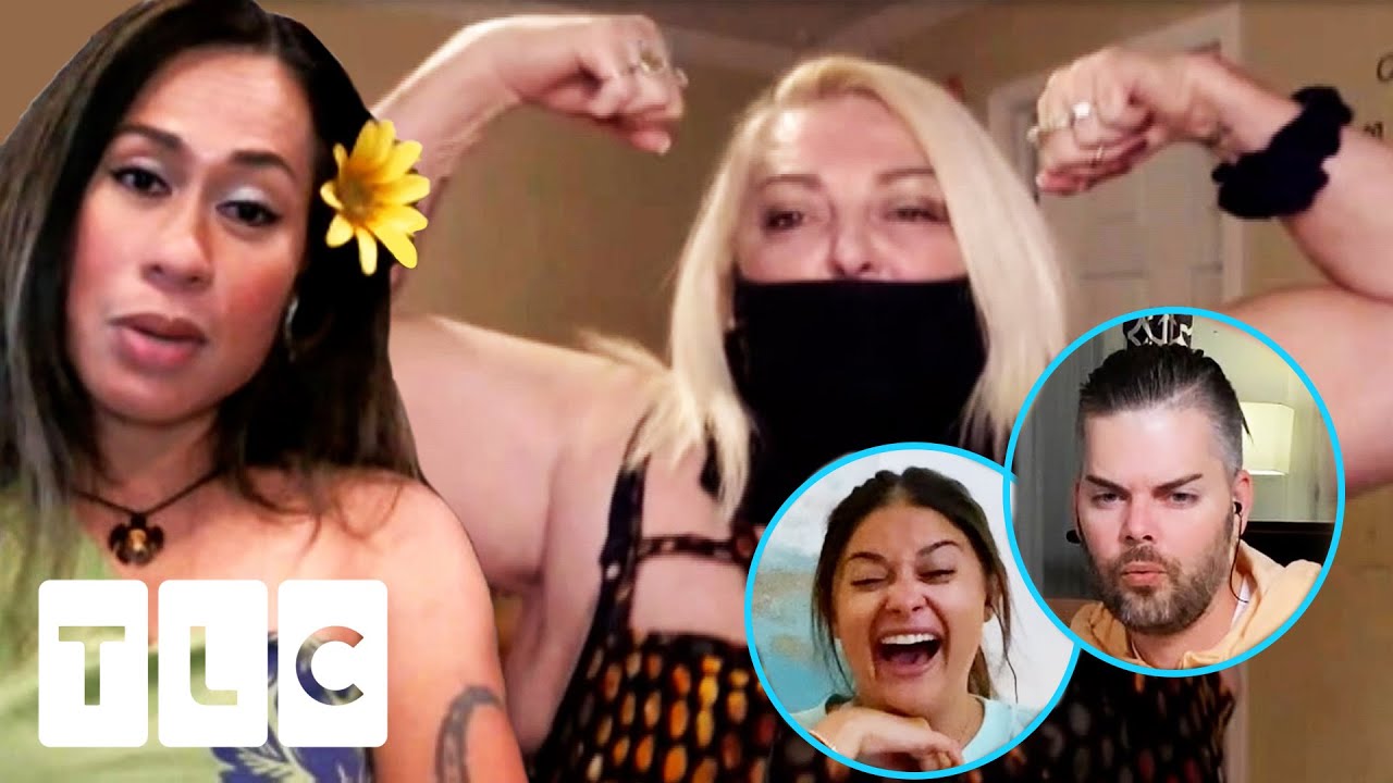 Couples React To Angela Wanting To Fight Asuelu's Sister! 90 Day