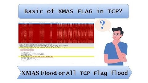 Basic of Xmas Flag in TCP #TCP #flag #xmas #flag #flood