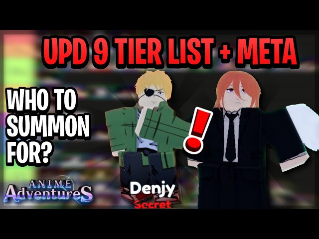 NEW Update 18.5 Anime Adventures Tier List * Who You Should Summon For? NEW  OP META UNITS? 
