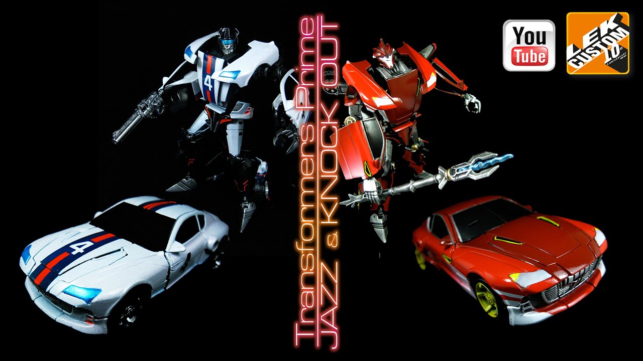 Custom Transformers Prime JAZZ & KNOCK OUT by LEK Custom Toys 2012 ...