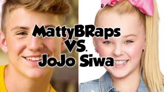 MattyBRaps - Monsters VS. JoJo Siwa - BOP! ( Battle )