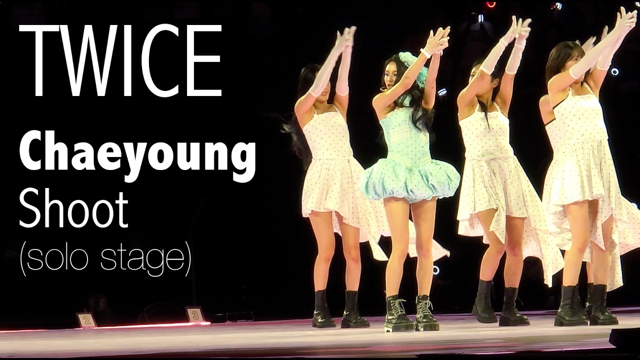Chaeyoung (TWICE) - Shoot (solo stage) - Paris Day 1&2 (260516-17