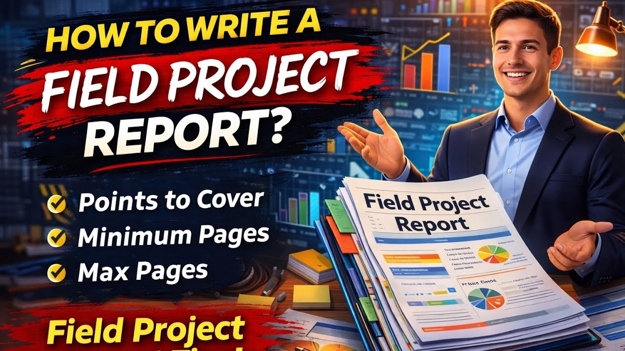 How Should Cover The Points In The Field Project. - YouTube