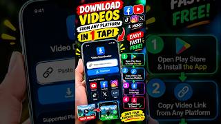 (Android Trick) Download Videos From ANY Platform in 1 Tap! 🤯🔥 Facebook, YouTube & More |