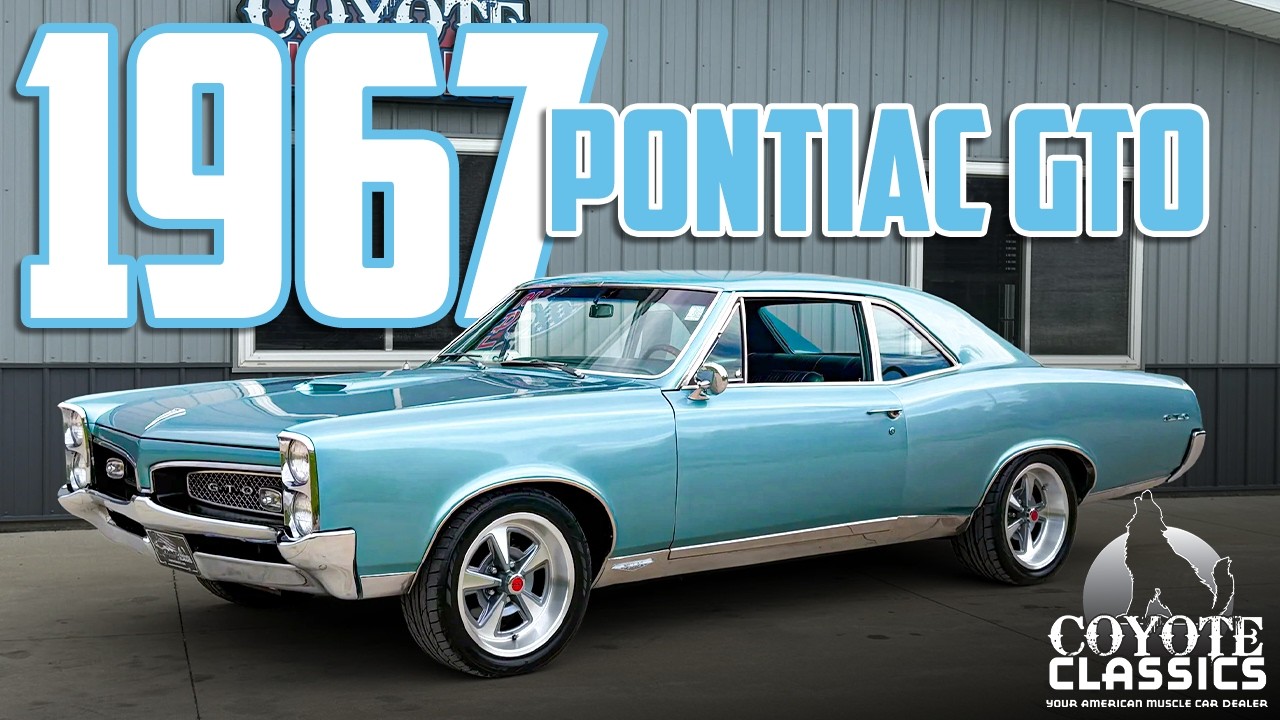 1967 Pontiac GTO Walkaround & Test Drive | Coyote Classics