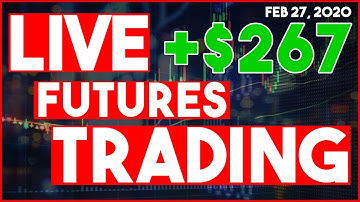 +$267 Reading the tape | Live Futures Trading