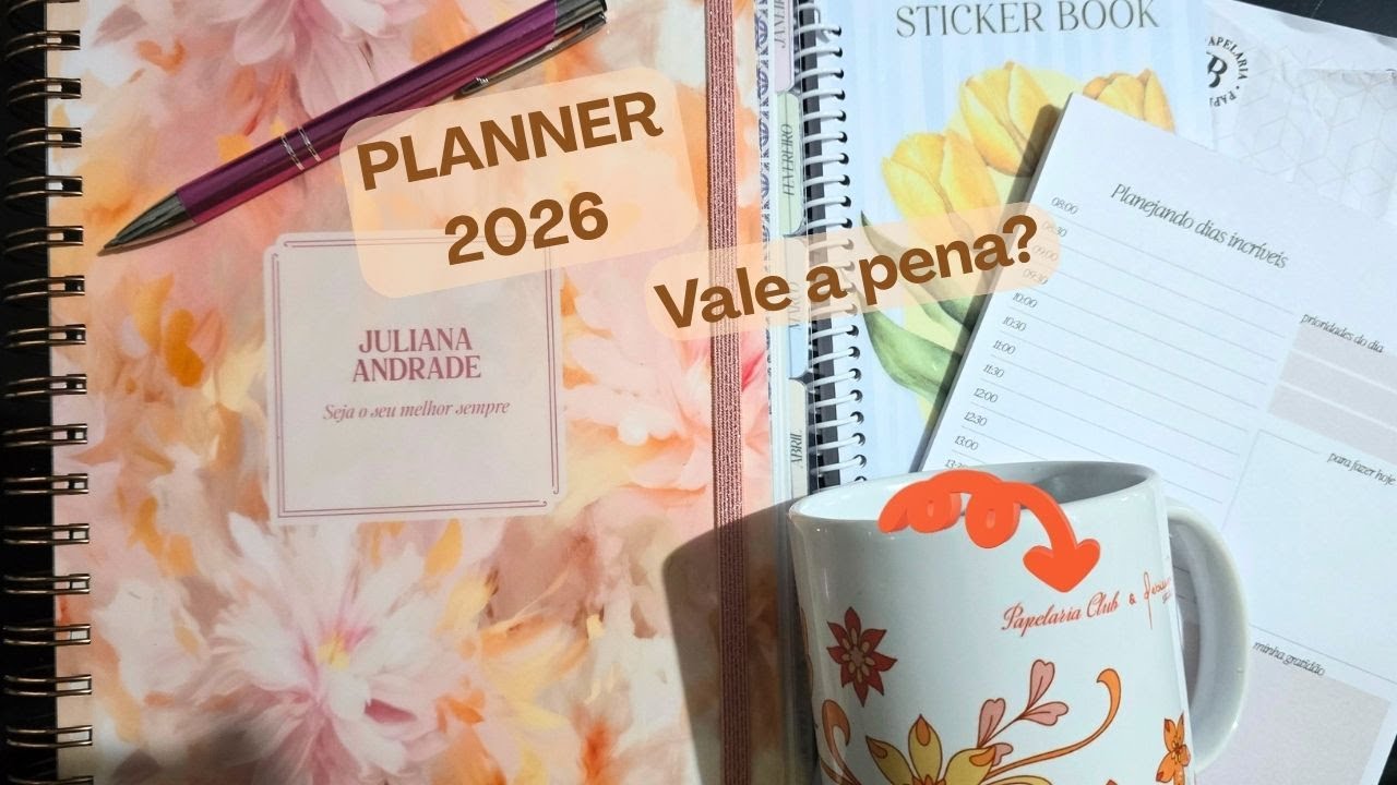 Unboxing PLANNER PAPELARIA CLUB- 2026