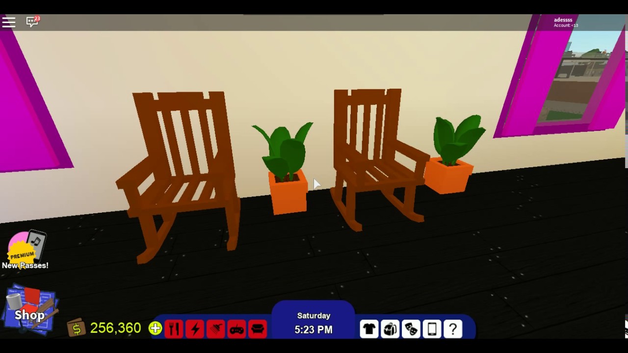 Roblox-Decoração da minha casa no rocitizens - YouTube