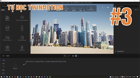 Cấu hình tối thiểu khi dùng Twinmotion 2022.2.3